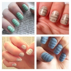 Nail-art-news-paper-giornale
