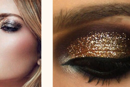 trucco capodanno glitter
