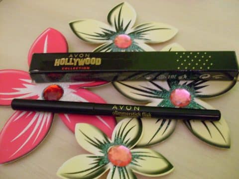 Swatch e Review matita contorno occhi Avon GlimmerStick Flick 1 matita contorno occhi Avon GlimmerStick Flick