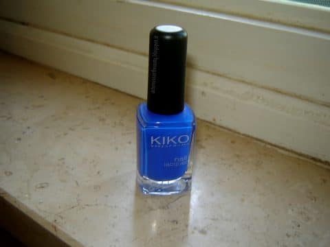 Smalto Kiko Blu elettrico