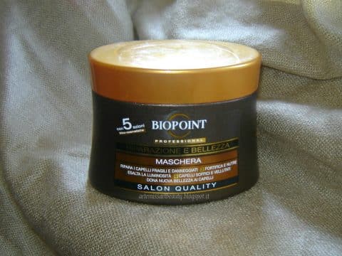 maschera per capelli "Riparazione e Bellezza" di Biopoint