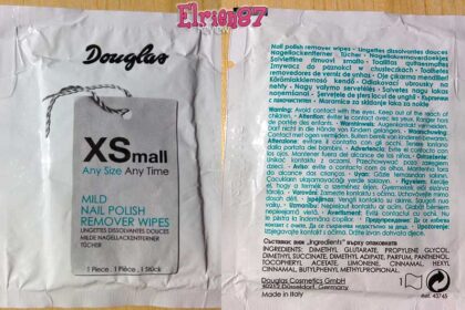 Salviettine rimuovi smalto XS Douglas