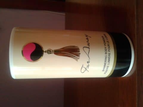 talco profumato scintillante Far Away Avon