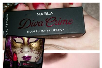 Swatch rossetto Nabla Diva Crime Alter Ego
