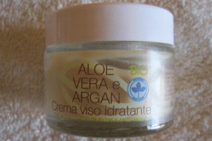 La saponaria crema viso aloe e argan
