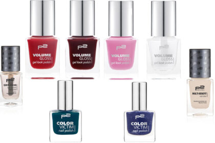 Collezione smalti P2 cosmetics autunno/inverno 2015 -2016