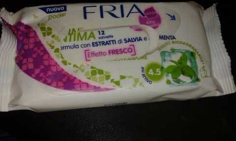 Salviettine intime Fria review