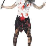 costume poliziotta zombie adulto halloween donna