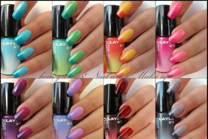 swatch smalti Layla Thermo polish Effect