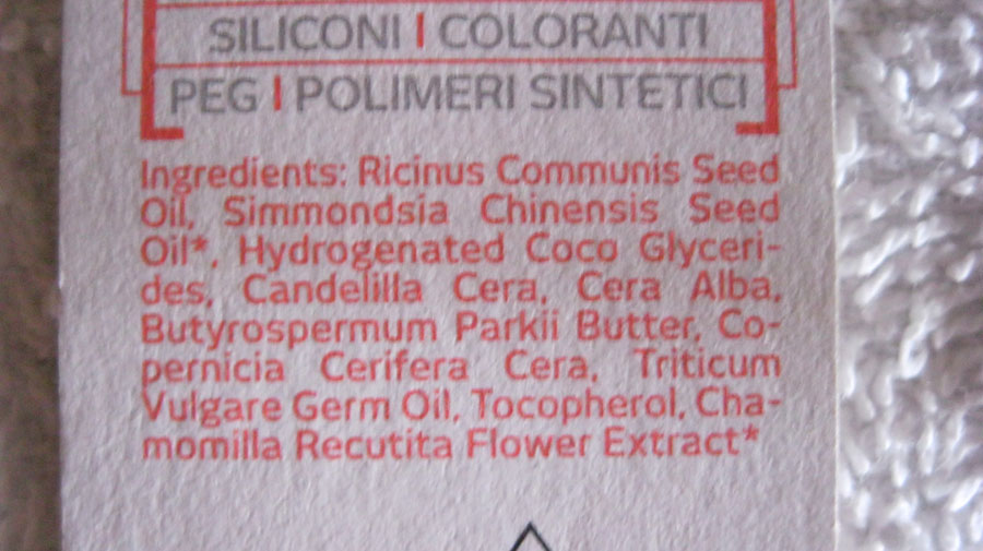 Inci Balsamo Labbra di Viviverde Coop