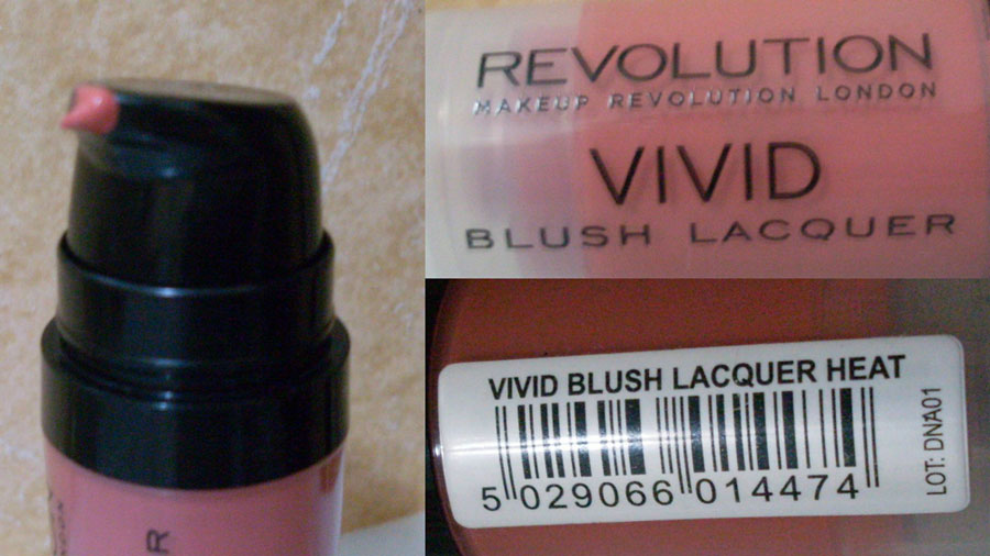 Vivid Blush Lacquer di Makeup Revolution