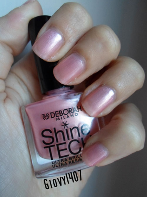 Smalto rosa chiaro Shine Tech Deborah n°10
