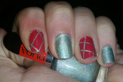 Swatch smalto Olografico Argento di Pupa