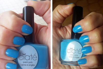 swatch smalto azzurro Ciatè