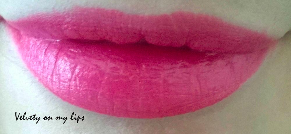 swatch labbra rossetto fucsia NYC