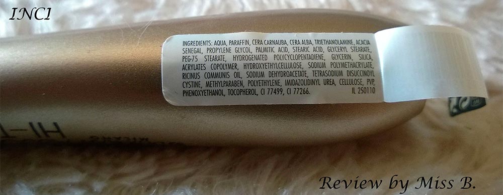 INCI mascara Deborah Milano