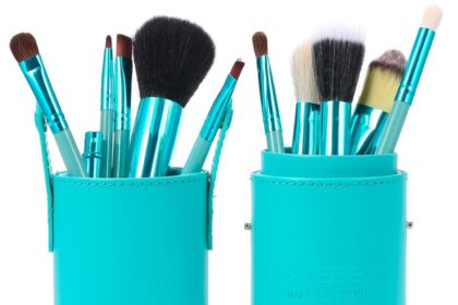 Set di 12 pennelli da trucco Luxebell