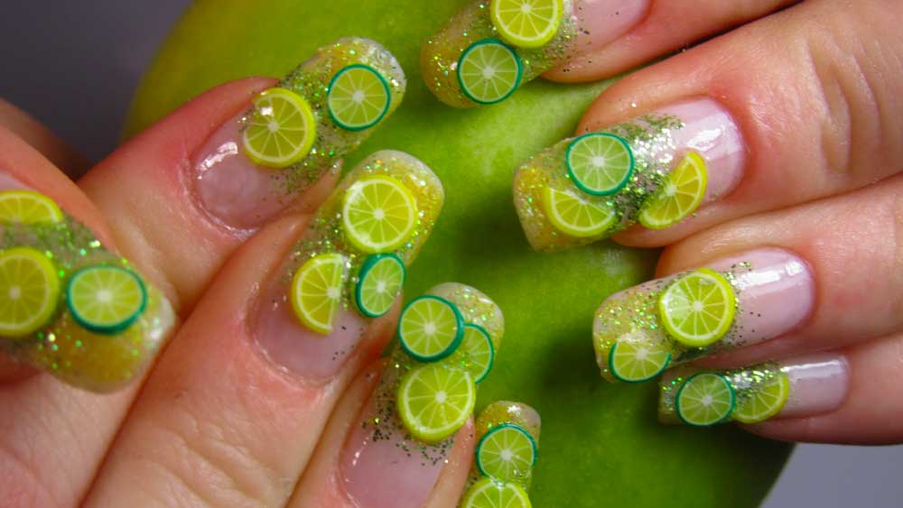 Nail art Limonata