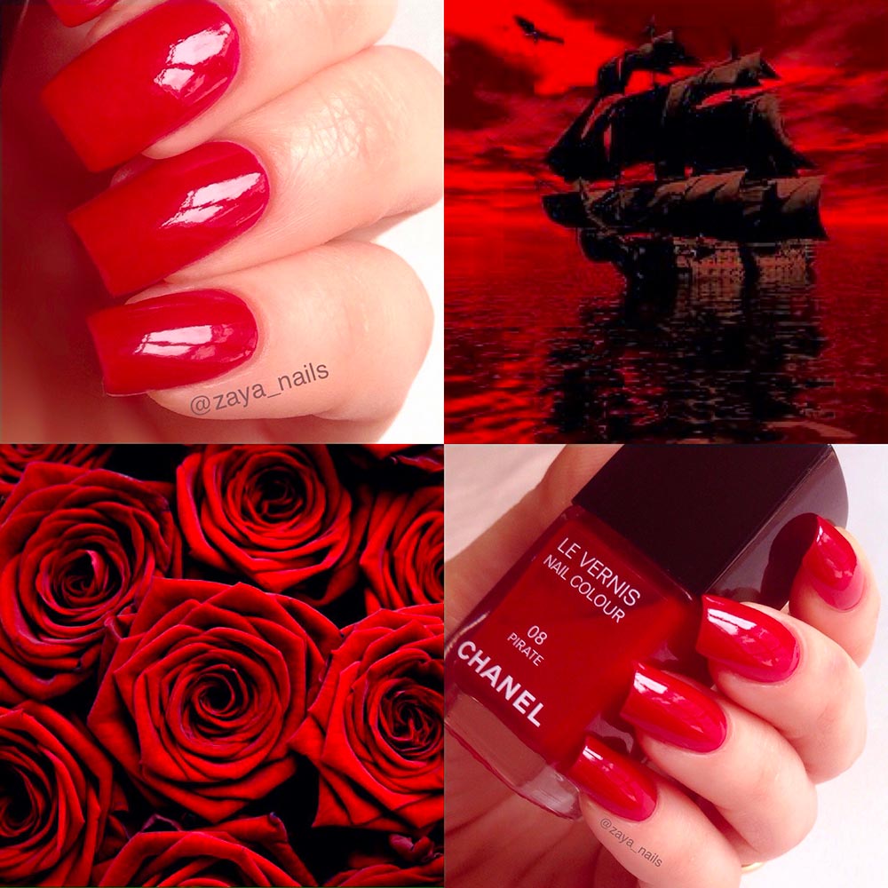 smalto rosso Chanel