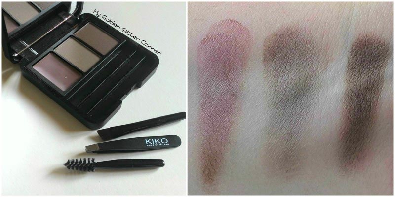 Swatch Kit per sopracciglia Eyebrow Expert di Kiko