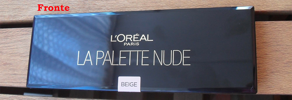 L’Oréal Paris: La palette ombretti nude “Mon bonbon” – 02 Beige fronte