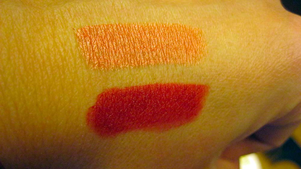 swatch matitone PuroBio Cosmetics