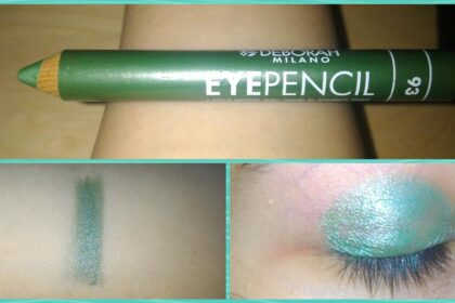 Swatch ombretto verde Deborah Milano
