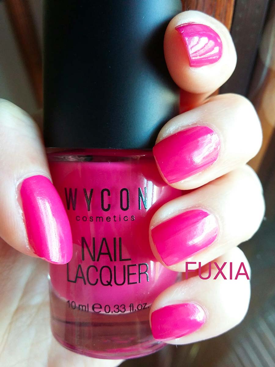 swatch smalto fucsia Wycon