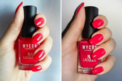swatch smalto rosso corallo di Wycon