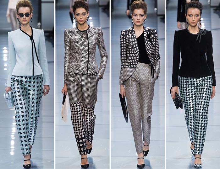 Giorgio Armani collezione moda autunno 2016