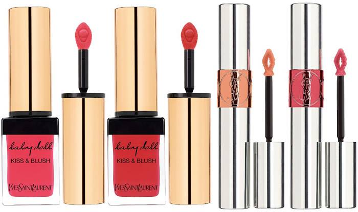 Lipgloss e Blush autunno YSL