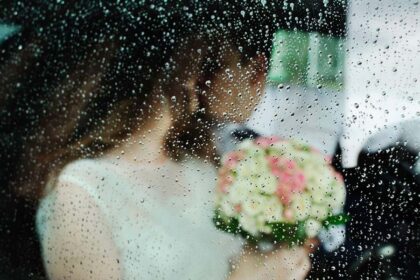 sposa pioggia