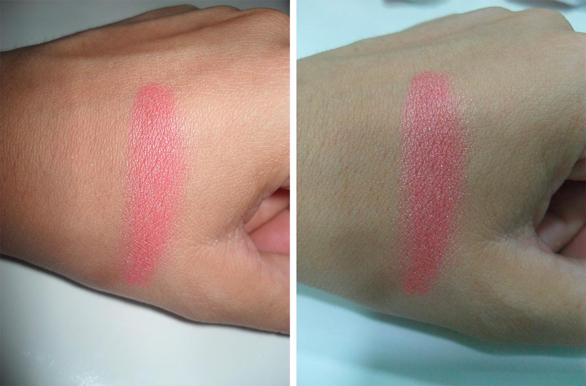 swatch blush être belle