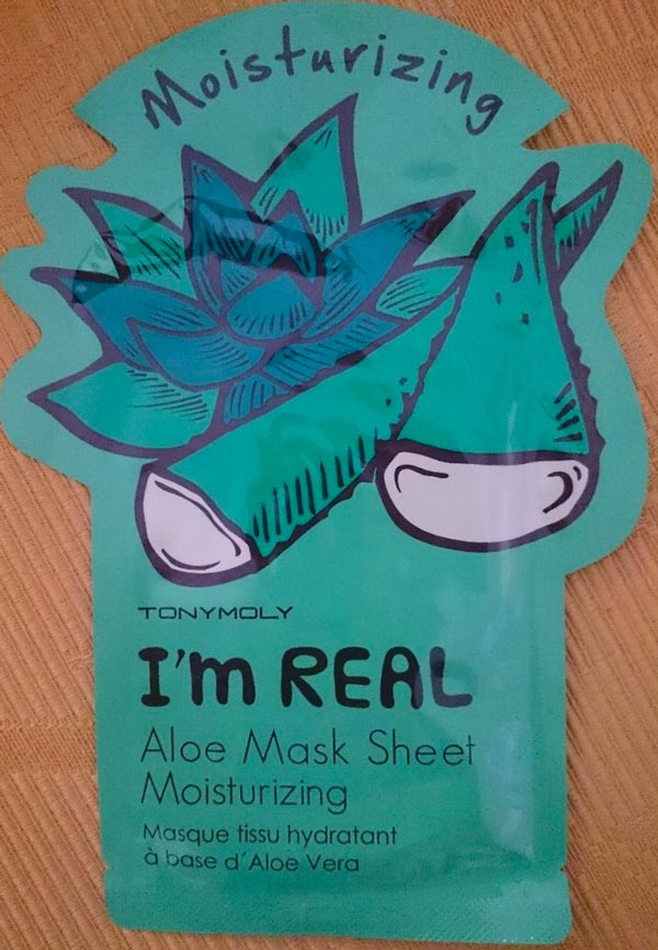 I Am Real Mask Sheet Aloe - Maschera viso Tony Moly