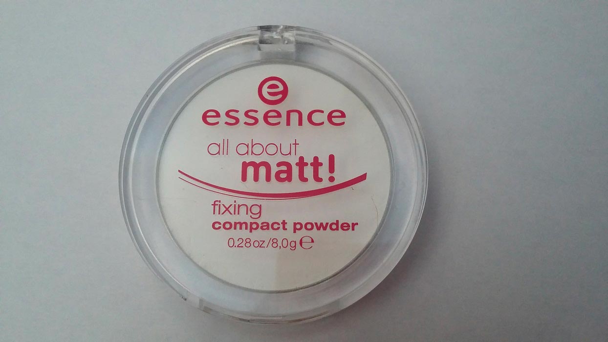 Cipria trasparente All About Matt! Fixing Compact Powder Essence