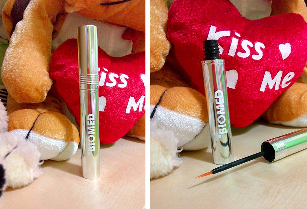 Siero rinforzante ciglia Lushes Lashes di Biomed Organics Italia