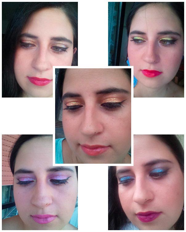 Make up con Palette Glitter NYX