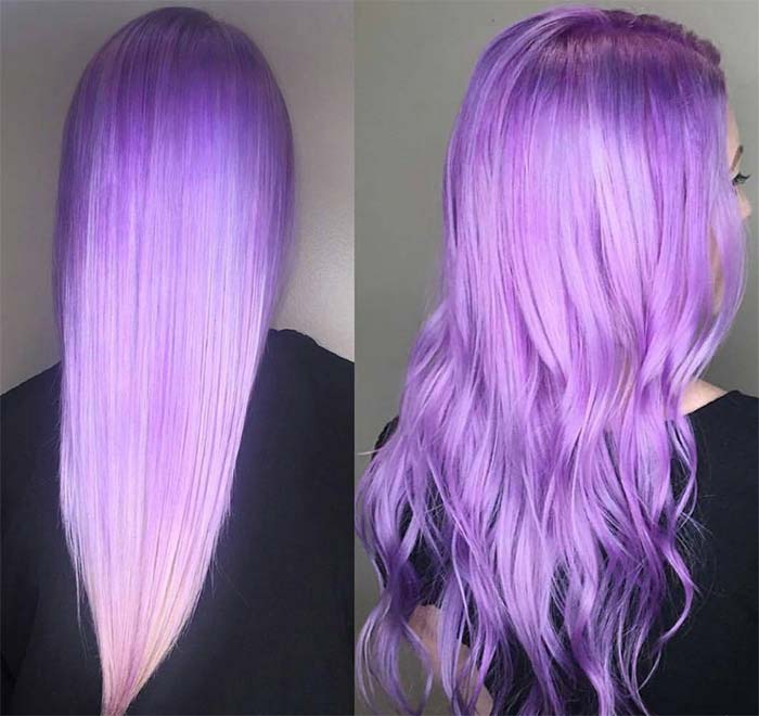 74 foto idee di bellissimi capelli viola da portare tutto l'anno 5 capelli viola