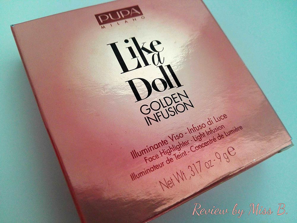 Pupa Like a Doll Golden Infusion 001 - illuminante in polvere