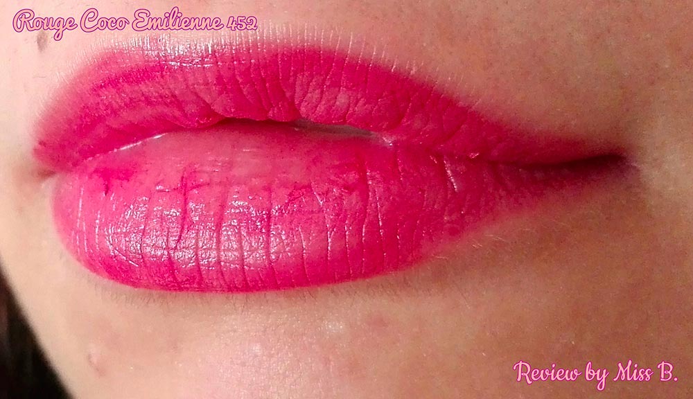 swatch rossetto Chanel Emilienne