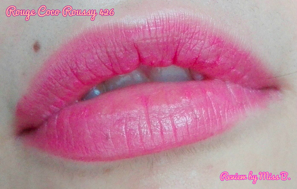swatch rossetto Chanel Roussy