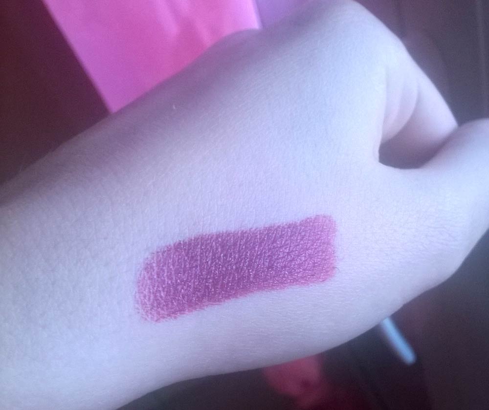 Swatch rossetto Pupa N° 003 borgogna scuro