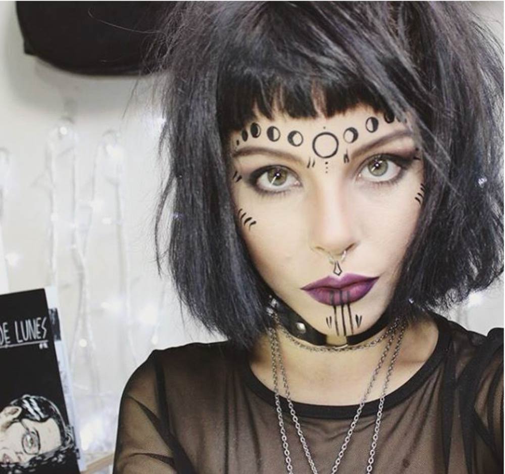 trucco strega bellissimo