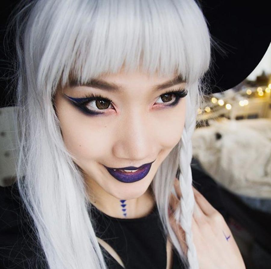 trucco strega halloween