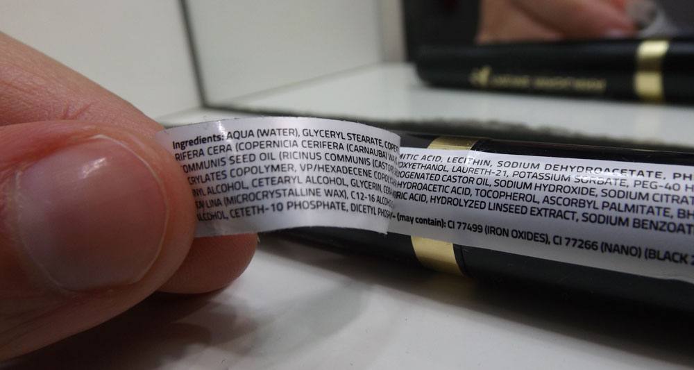 Inci Mascara Euphidra