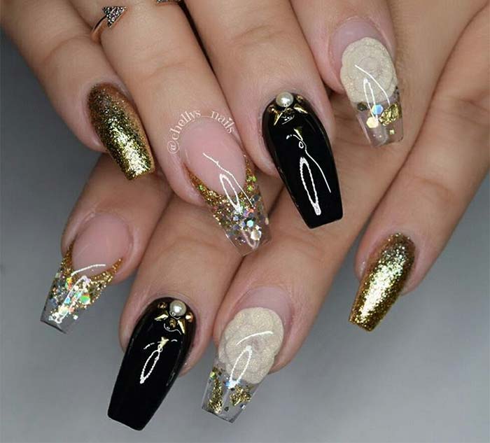 Nail art Natale