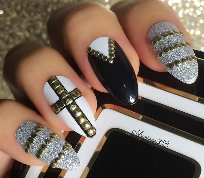 Nail art natalizie