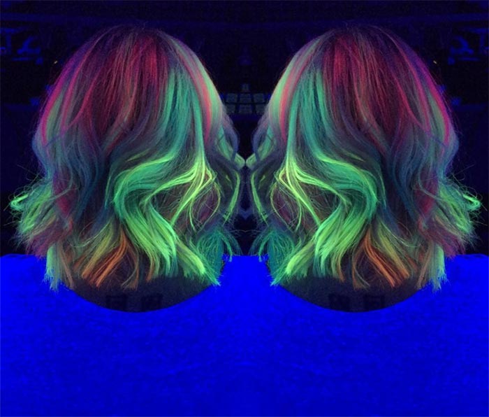 capelli neon per estate