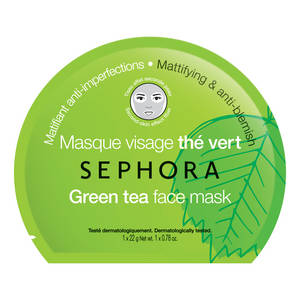 Maschera tessuto al te verde Sephora