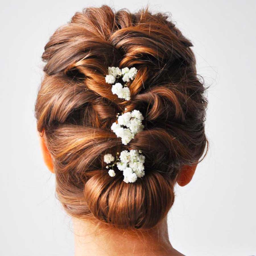 Le Migliori Acconciature Sposa Con Accessori Per Capelli Medi